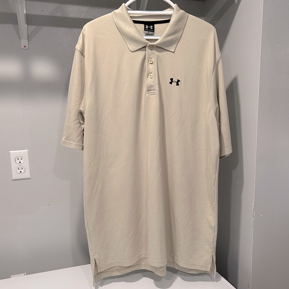 Under Armour Other - Under Armour Cream Performance Polo